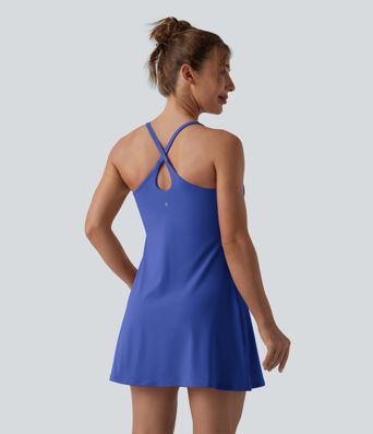 Softlyzero™ Plush Backless Active Dress-Easy Peezy Edition D-F