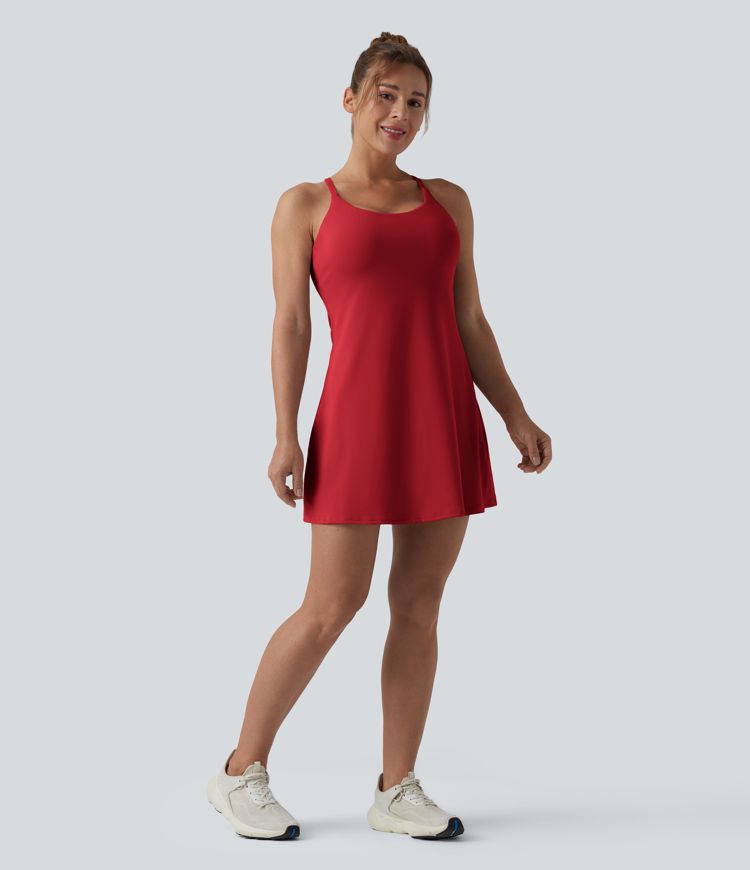 Softlyzero™ Plush Backless Active Dress-Easy Peezy Edition D-F