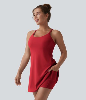 Softlyzero™ Plush Backless Active Dress-Easy Peezy Edition D-F