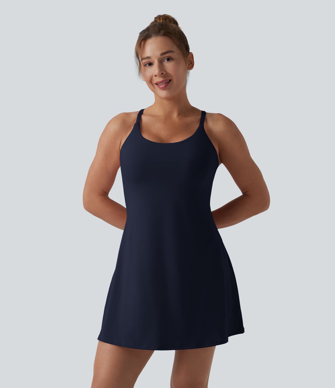 Softlyzero™ Plush Backless Active Dress-Easy Peezy Edition DD-F