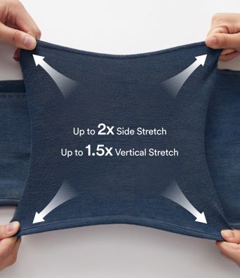 Halara Flex™ High Waisted Pockets Rolled Hem Washed Denim Casual Bermuda Shorts