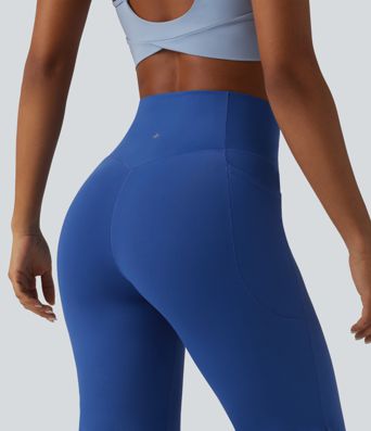 SoftlyZero™ High Waisted Tummy Control Pedal Pushers Dance Balloon Joggers with Pockets