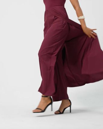 Breezeful™ Zipper Sleeveless Pocket Contrast Quick Dry Jumpsuit