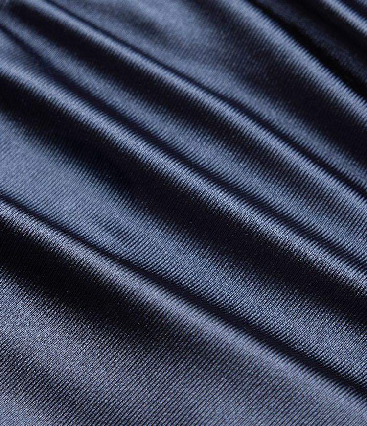 High Waisted Drawstring Ruched Satin Casual Shorts with Pocket