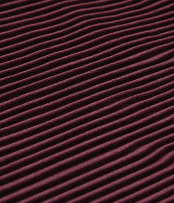 Jupe midi plissée taille haute décontractée