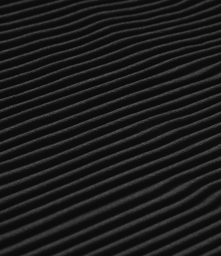 High Waisted Pleated Midi Casual Skirt