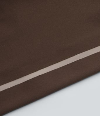 High Waisted Crossover Tummy Control Color Block Hiking Leggings with Pocket