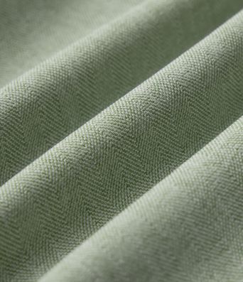 Wrinkle-resistant High Waisted Pleated Casual Linen-Feel Skort with Pockets