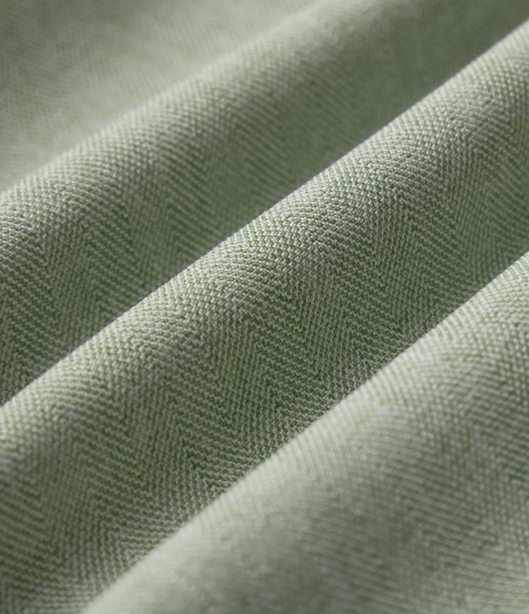 Wrinkle-resistant High Waisted Pleated Casual Linen-Feel Skort with Pockets