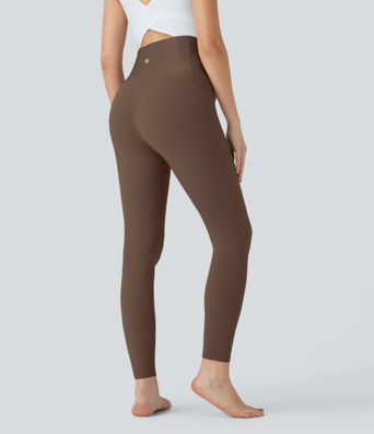 SoftlyZero™ Super High Waisted Maternity Yoga 7/8 Leggings-UPF50+