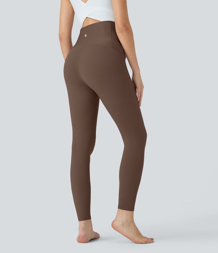 SoftlyZero™ Super High Waisted Maternity Yoga 7/8 Leggings-UPF50+