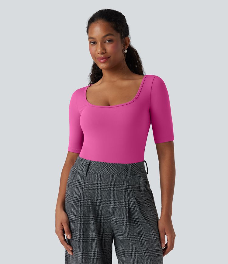 SoftlyZero™ Luftiger Rundhals Kurzarm Cool Touch Arbeits-T-Shirt