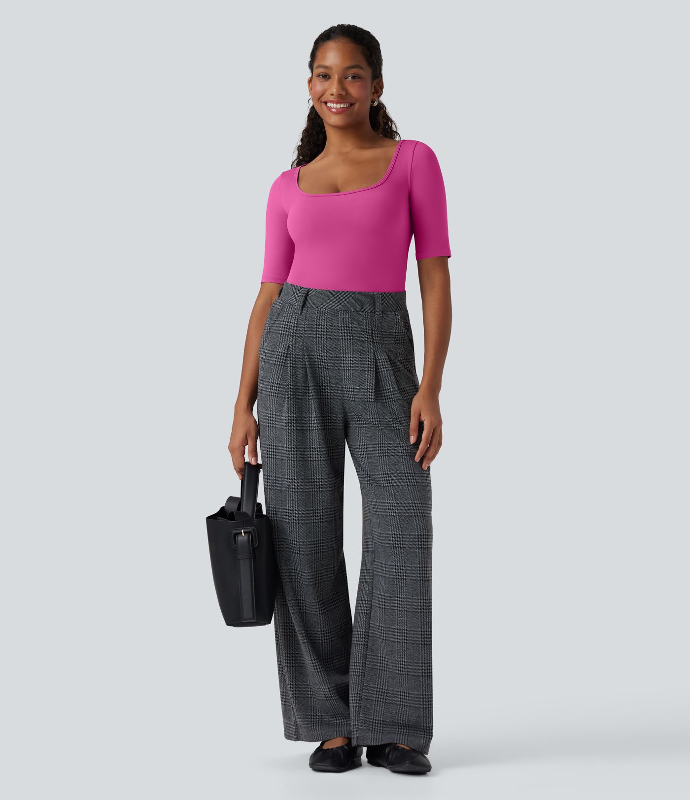 SoftlyZero™ Luftiger Rundhals Kurzarm Cool Touch Arbeits-T-Shirt