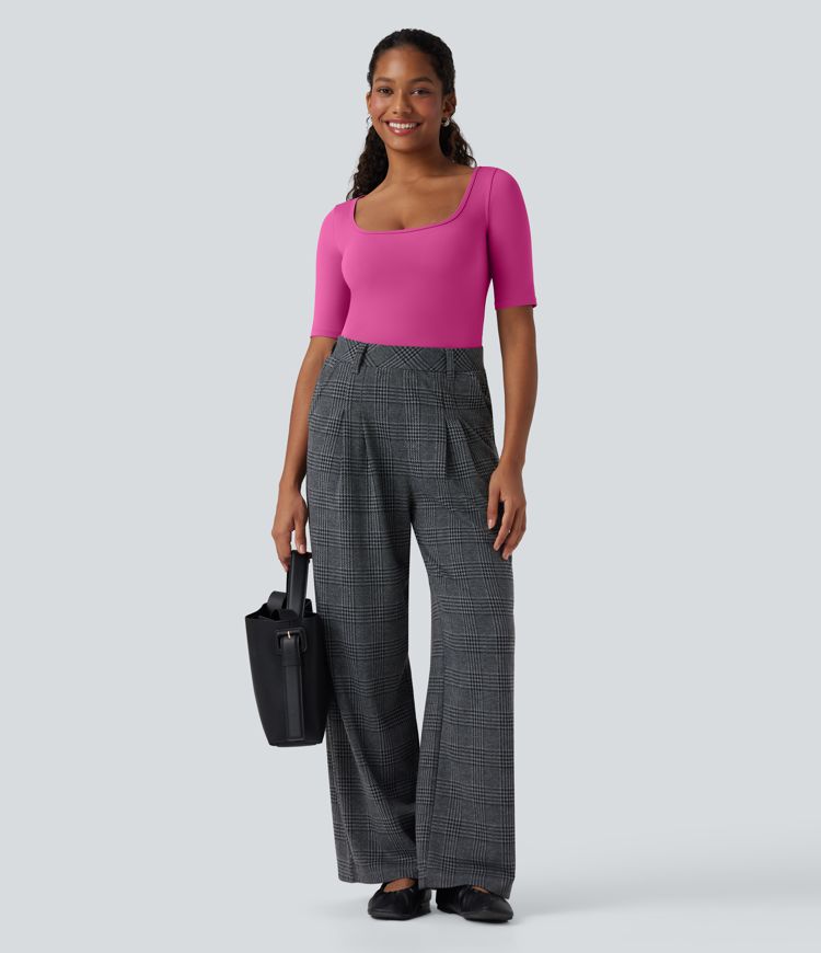 SoftlyZero™ Luftiger Rundhals Kurzarm Cool Touch Arbeits-T-Shirt