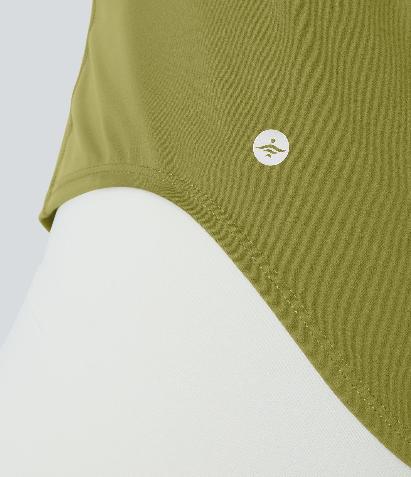 Halara UltraSculpt™ Round Neck Curved Hem Workout Tank Top