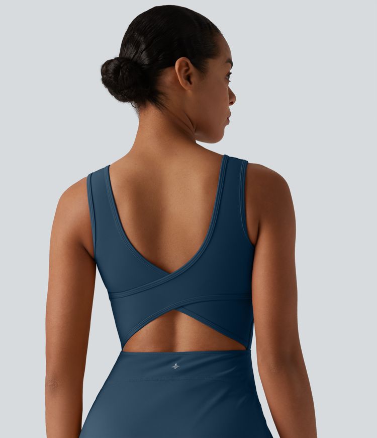 SoftlyZero™ Airy 2-in-1 Cool Touch Mini Dance Active Dress with Pockets-Easy Peezy Edition-Longer Length SoftlyZero™ Airy 2-in-1 Cool Touch Mini Dance Active Dress with Pockets-Easy Peezy Edition-Longer Length