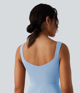 SoftlyZero™ Airy 2-in-1 Cool Touch Mini Tennis Active Dress with Pocket-Easy Peezy Edition-UPF50+