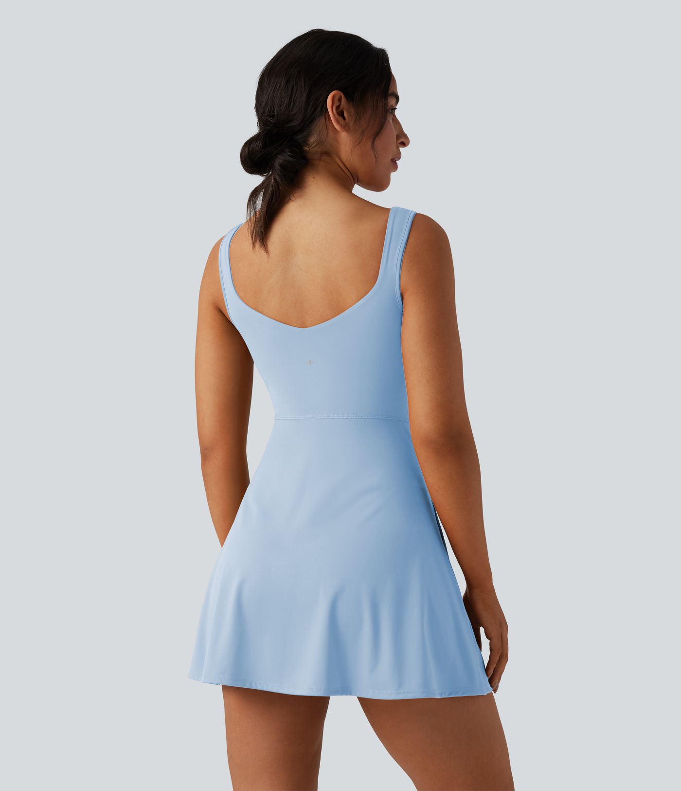 SoftlyZero™ Airy 2-in-1 Cool Touch Mini Tennis Active Dress with Pocket-Easy Peezy Edition-UPF50+