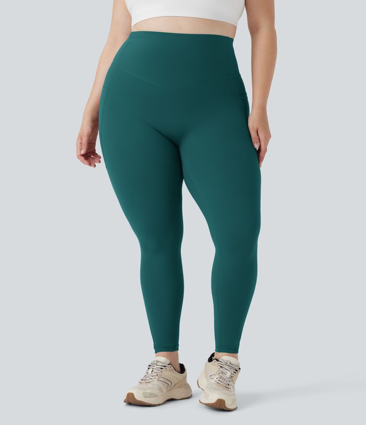 Legging d'entraînement gainant galbant taille haute grande taille avec poches Halara UltraSculpt™ Legging d'entraînement gainant galbant taille haute grande taille avec poches Halara UltraSculpt™