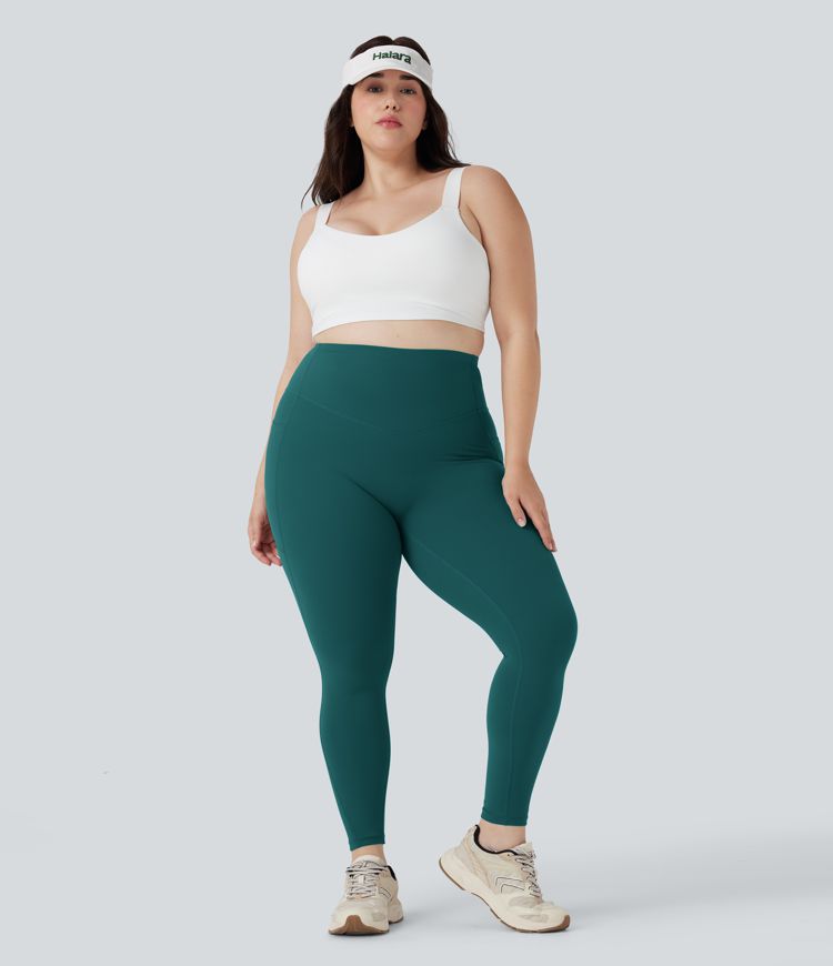 Legging d'entraînement gainant galbant taille haute grande taille avec poches Halara UltraSculpt™ Legging d'entraînement gainant galbant taille haute grande taille avec poches Halara UltraSculpt™