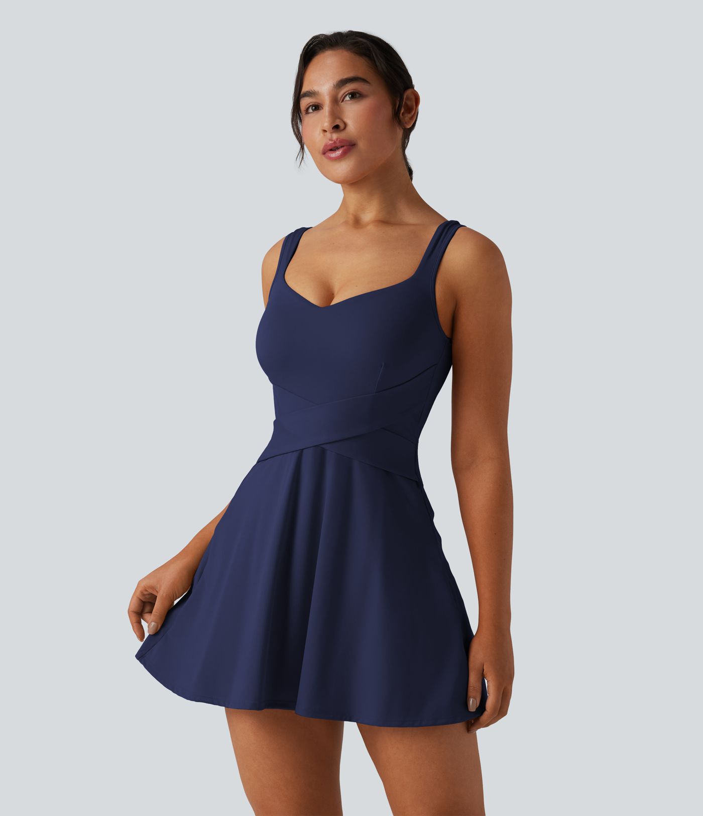 SoftlyZero™ Airy 2-in-1 Cool Touch Mini Tennis Active Dress with Pocket-Easy Peezy Edition-UPF50+ SoftlyZero™ Airy 2-in-1 Cool Touch Mini Tennis Active Dress with Pocket-Easy Peezy Edition-UPF50+