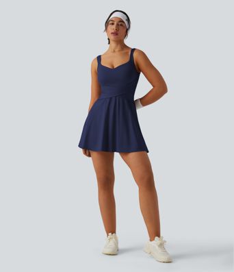 SoftlyZero™ Airy 2-in-1 Cool Touch Mini Tennis Active Dress with Pocket-Easy Peezy Edition-UPF50+ SoftlyZero™ Airy 2-in-1 Cool Touch Mini Tennis Active Dress with Pocket-Easy Peezy Edition-UPF50+