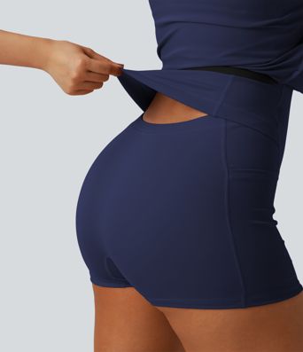 SoftlyZero™ Airy 2-in-1 Cool Touch Mini Tennis Active Dress with Pocket-Easy Peezy Edition-UPF50+ SoftlyZero™ Airy 2-in-1 Cool Touch Mini Tennis Active Dress with Pocket-Easy Peezy Edition-UPF50+