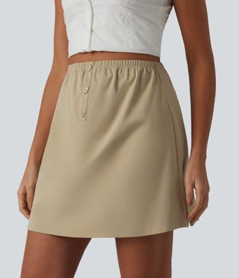 Tube Stretchy Poplin Casual Tank Top