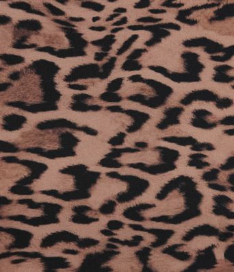 Short cargo ample taille haute imprimé léopard avec cordon de serrage et poches