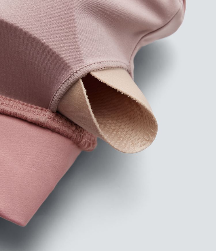 Brassière de sport intégrée à maintien léger