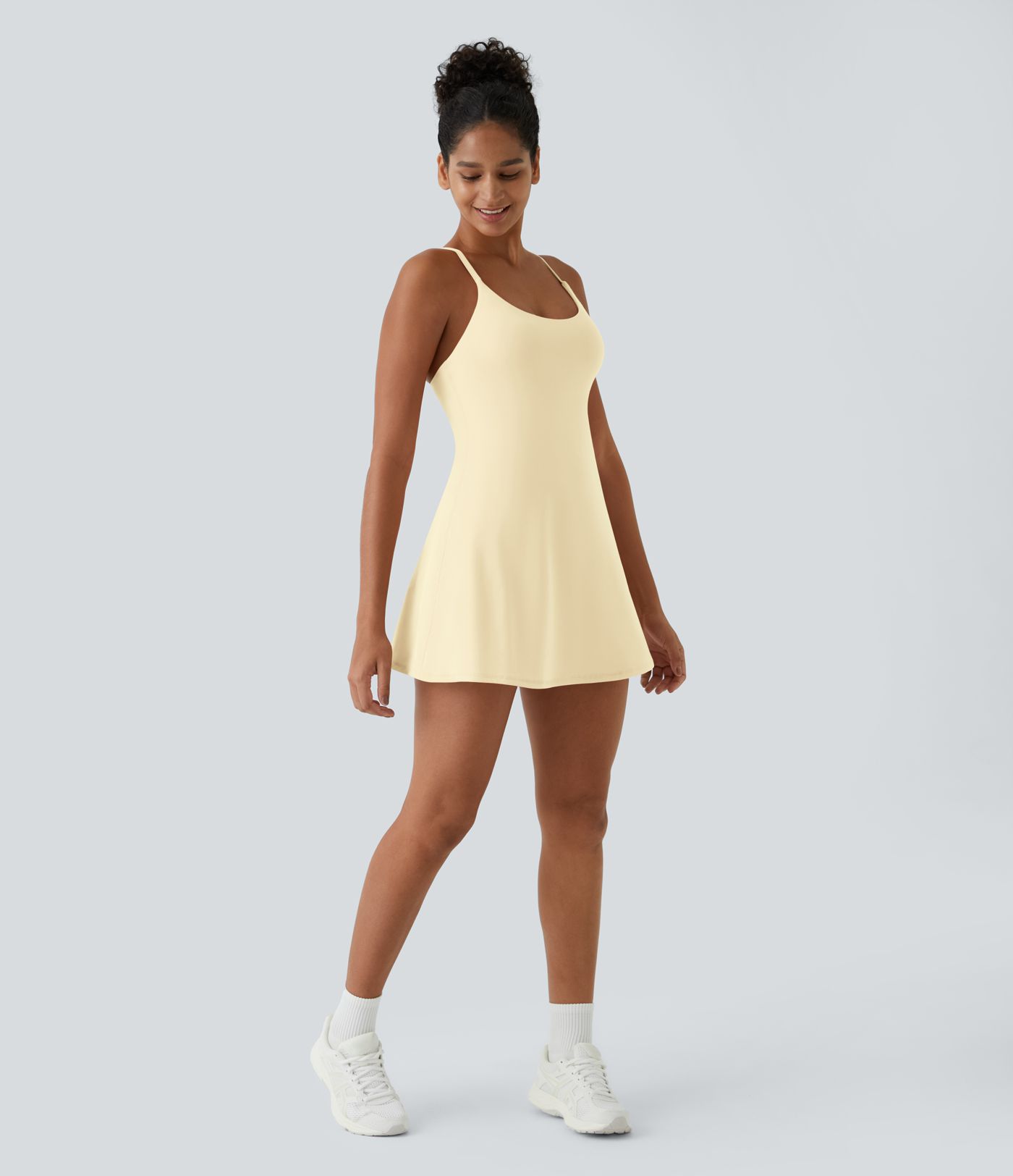 Softlyzero™ Plush Backless Active Dress-Easy Peezy Edition