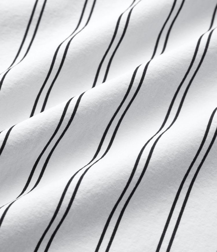 Short de tennis rayé taille haute avec poches