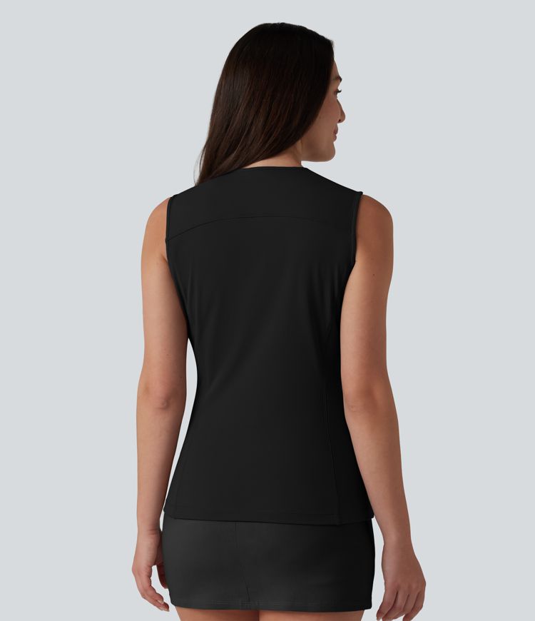 SoftlyZero™ Airy V Neck Cool Touch Casual Vest