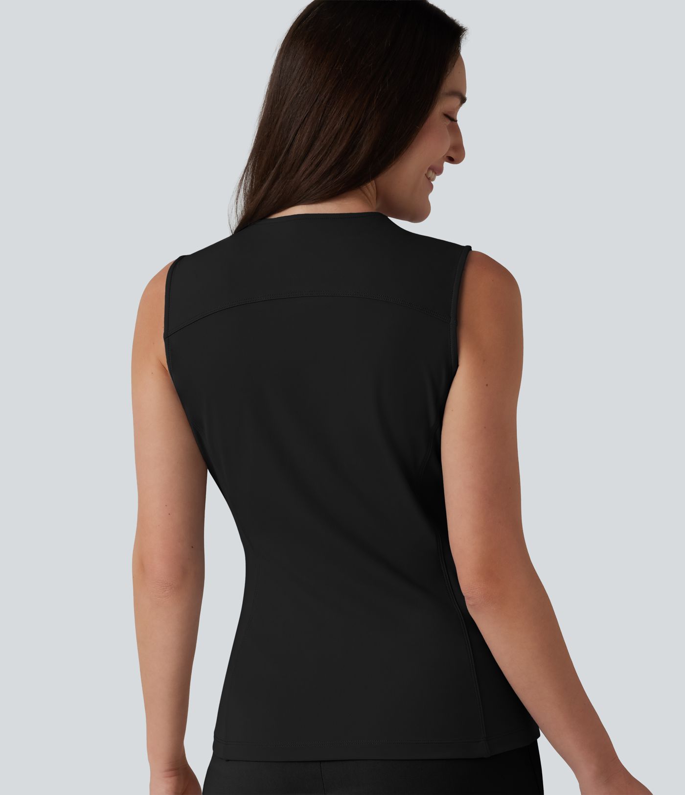 SoftlyZero™ Airy V Neck Cool Touch Casual Vest