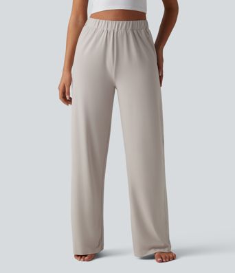 High Waisted Baggy Lounge Pants