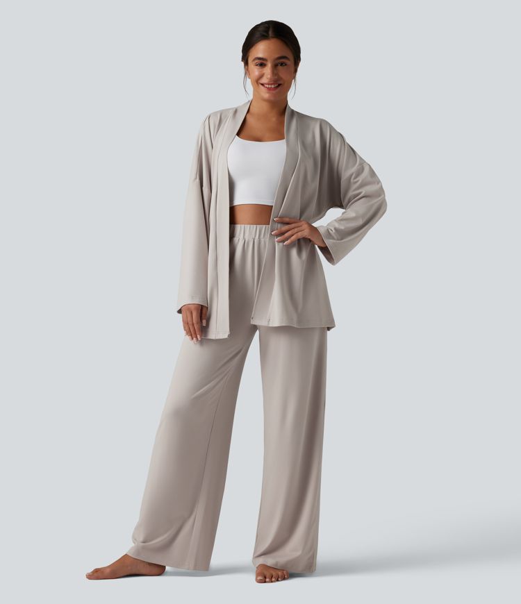 High Waisted Baggy Lounge Pants
