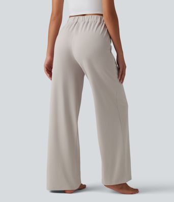 High Waisted Baggy Lounge Pants