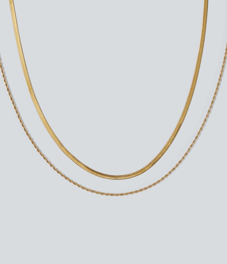 Ensemble de colliers en acier inoxydable