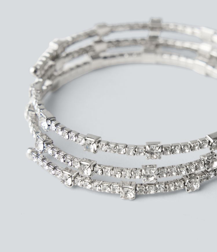 Diamond-Encrusted Bracelet