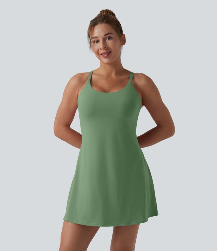 Softlyzero™ Plush Backless Active Dress-Easy Peezy Edition DD-F