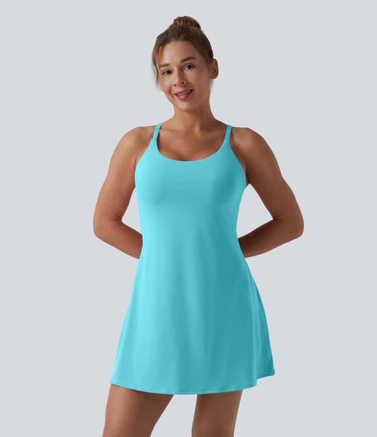 Softlyzero™ Plush Backless Active Dress-Easy Peezy Edition DD-F