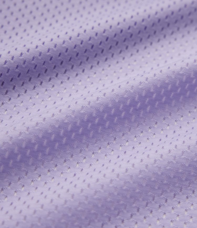 Haut de sport d'entraînement ample col V en maille respirante color block