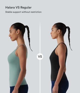 Built-in Bra Casual Tank Top B-E Cups