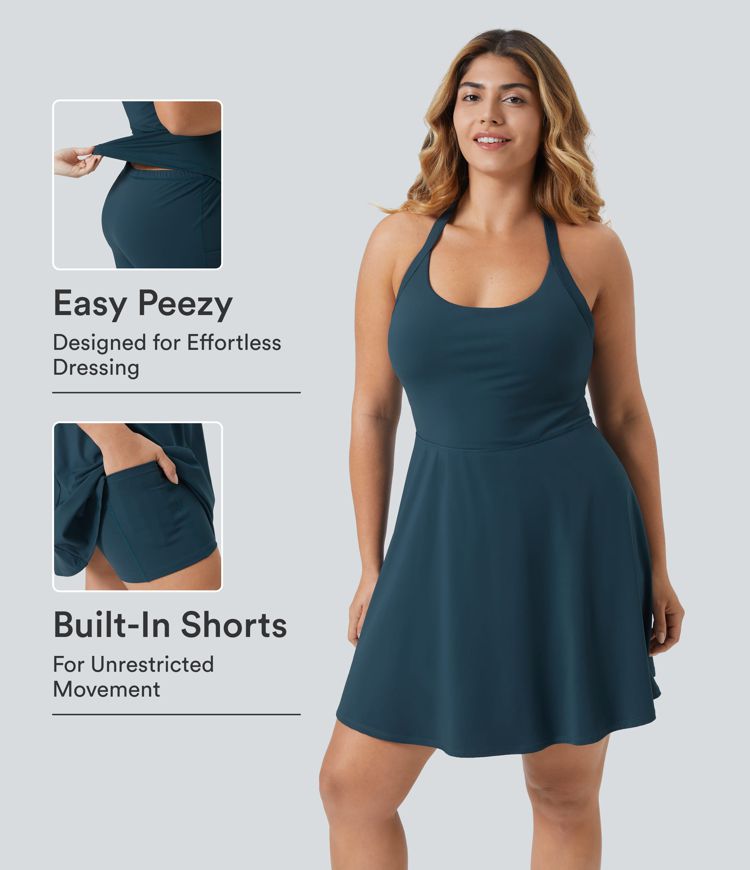 Robe Active Flare Dance Grande Taille - Longueur Allongée - Edition Easy Peezy