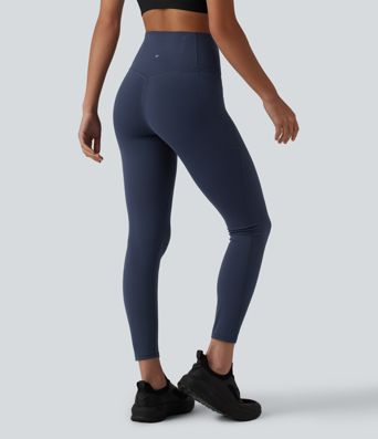 Legging de yoga 7/8 Halara UltraSculpt™ taille haute, gainant et anti-roulis, avec poches