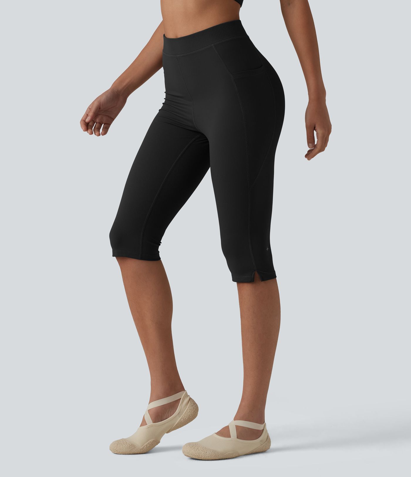 Halara UltraSculpt™ High Waisted Pedal Pusher Yoga Leggings with Pockets