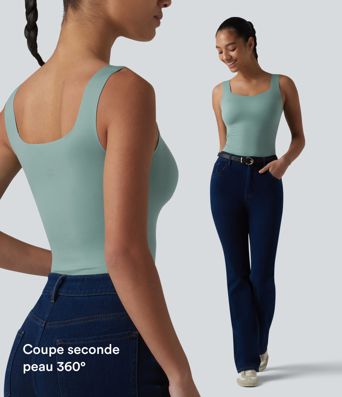 Débardeur casual avec soutien-gorge intégré bonnets B-E Débardeur casual avec soutien-gorge intégré bonnets B-E