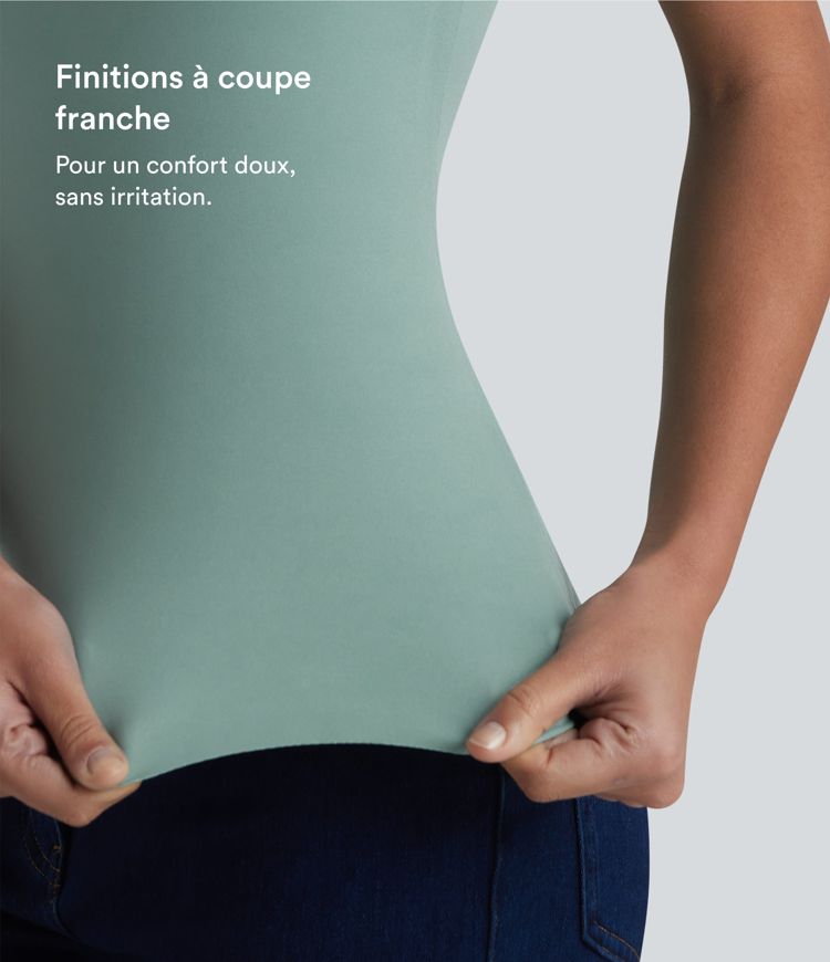 Débardeur casual avec soutien-gorge intégré bonnets B-E Débardeur casual avec soutien-gorge intégré bonnets B-E