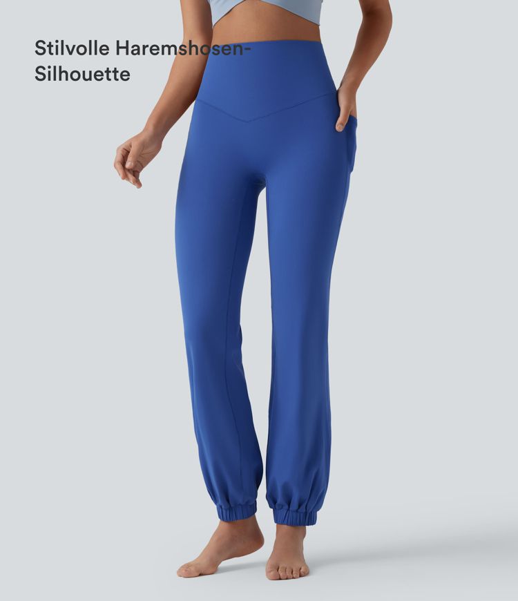 SoftlyZero™ - Joggers im Ballon-Stil mit hohem Bund, Gesäßtaschen und Bauchkontrolle