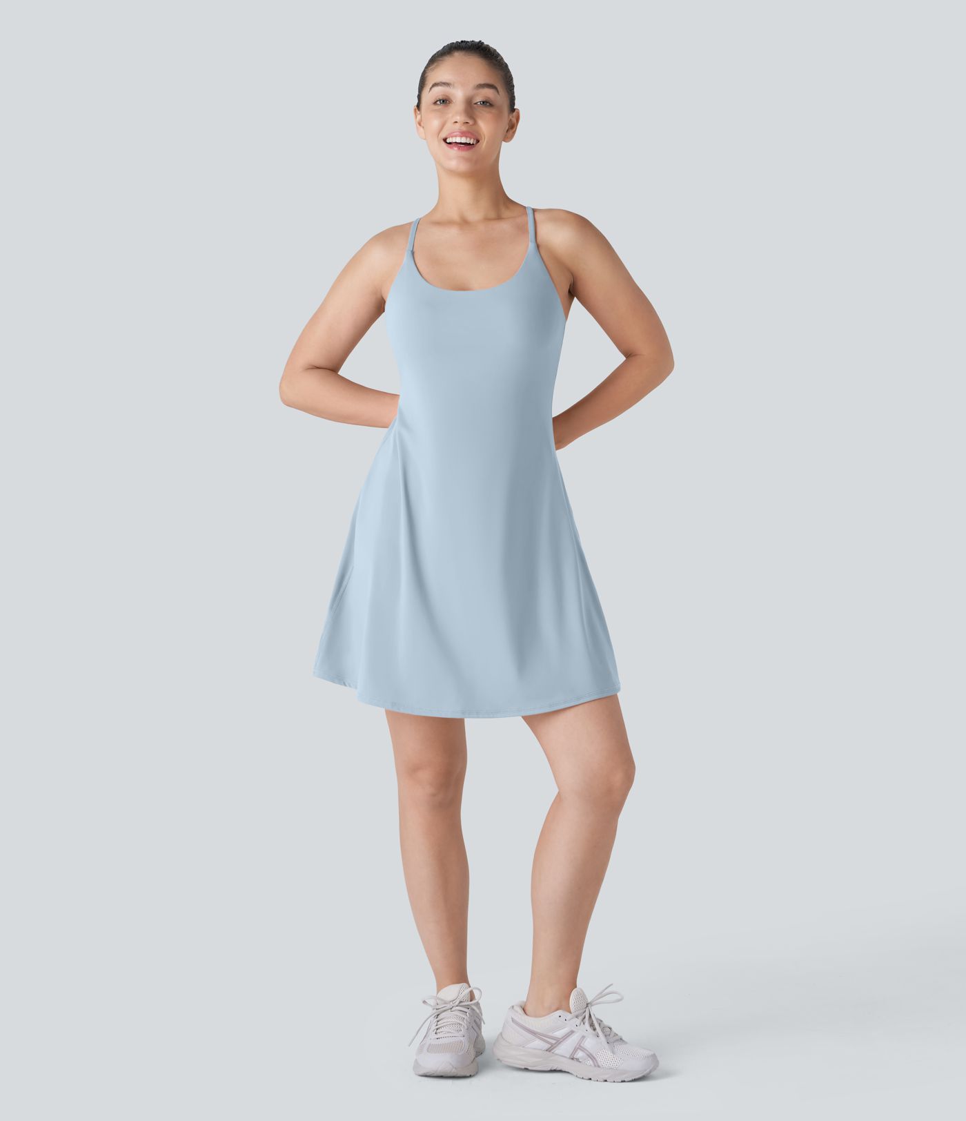 SoftlyZero™ Plush Backless Active Dress-Longer Length-Easy Peezy Edition